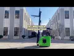 Multi direction Electric Reach Forklift Đi bộ Pallet Stacker 2500KG