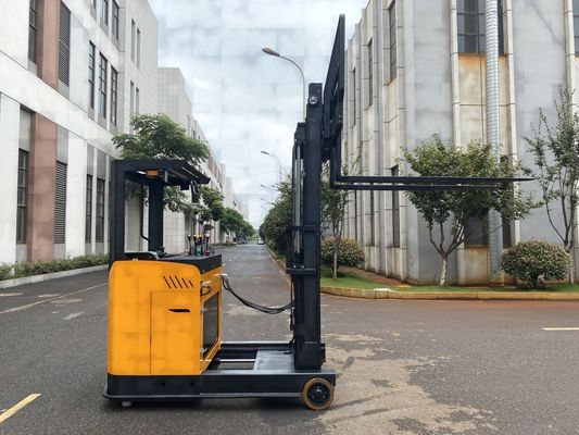AC Steering EPS 2000 KG Customization Counterweight Forklift Truck Yellow 1.5kw