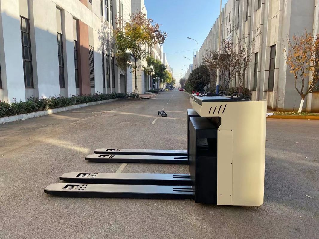 Side Standing Handling Pallet Stacker Load Capacity 5000kg AC Drive Electronic Steering