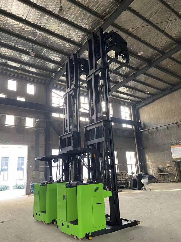 Rotate Three Directions Move Forward Body 3 Way Pallet Stacker For Narrow Channels