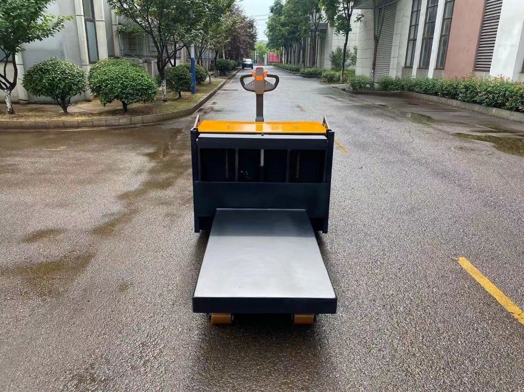 7 Tons Load Capacity Electric Pallet Trucks Jack With  Platform Handling