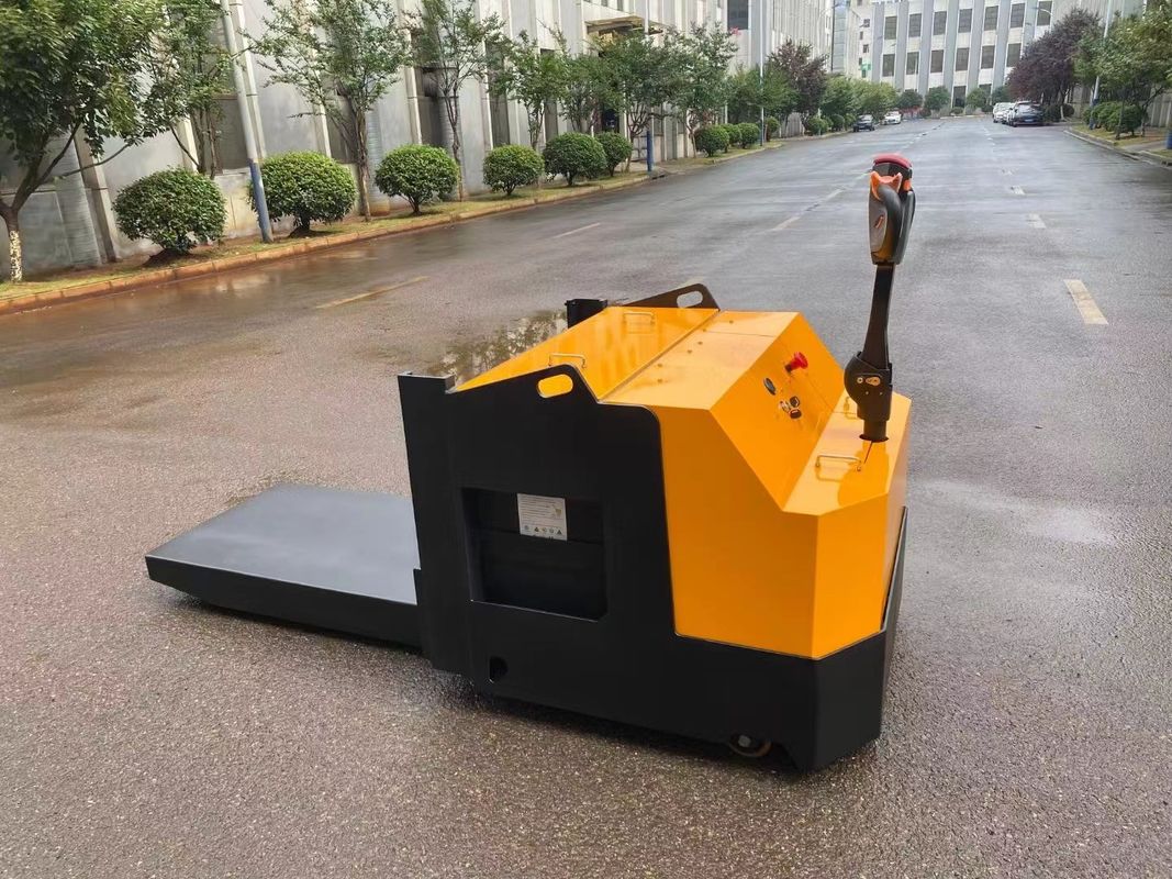 7 Tons Load Capacity Electric Pallet Trucks Jack With  Platform Handling