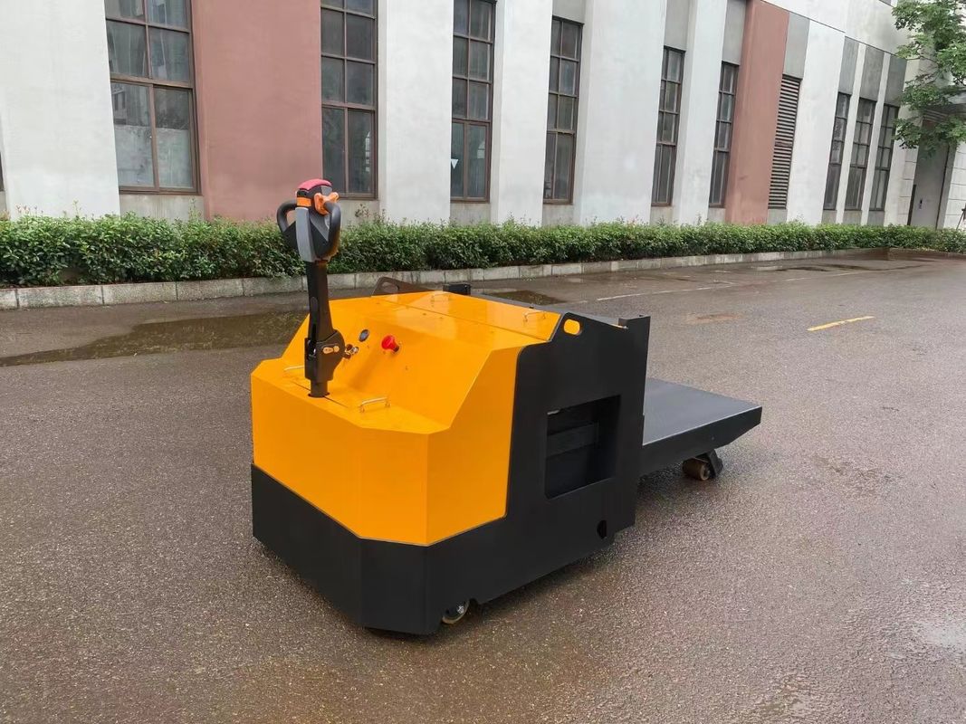 7 Tons Load Capacity Electric Pallet Trucks Jack With Platform Handling Walky Style