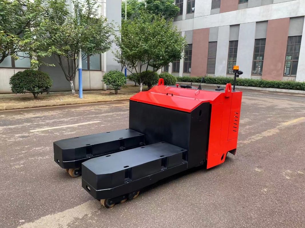 Non-standard Large Tonnage Electric Pallet Handling Stacker Truck 20000 KGS Dual Steering Motor 0.7KW * 2