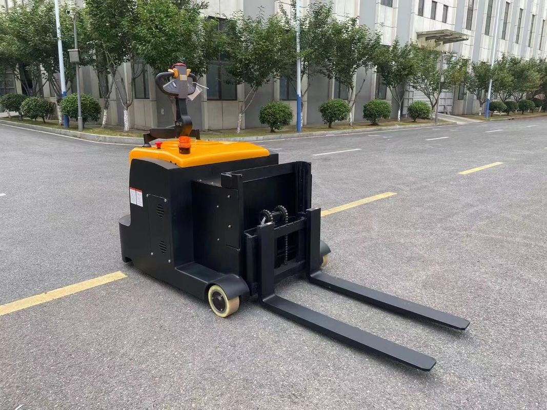 Non-standard Large Tonnage Electric Pallet Handling Stacker Truck 20000 KGS Dual Steering Motor 0.7KW * 2