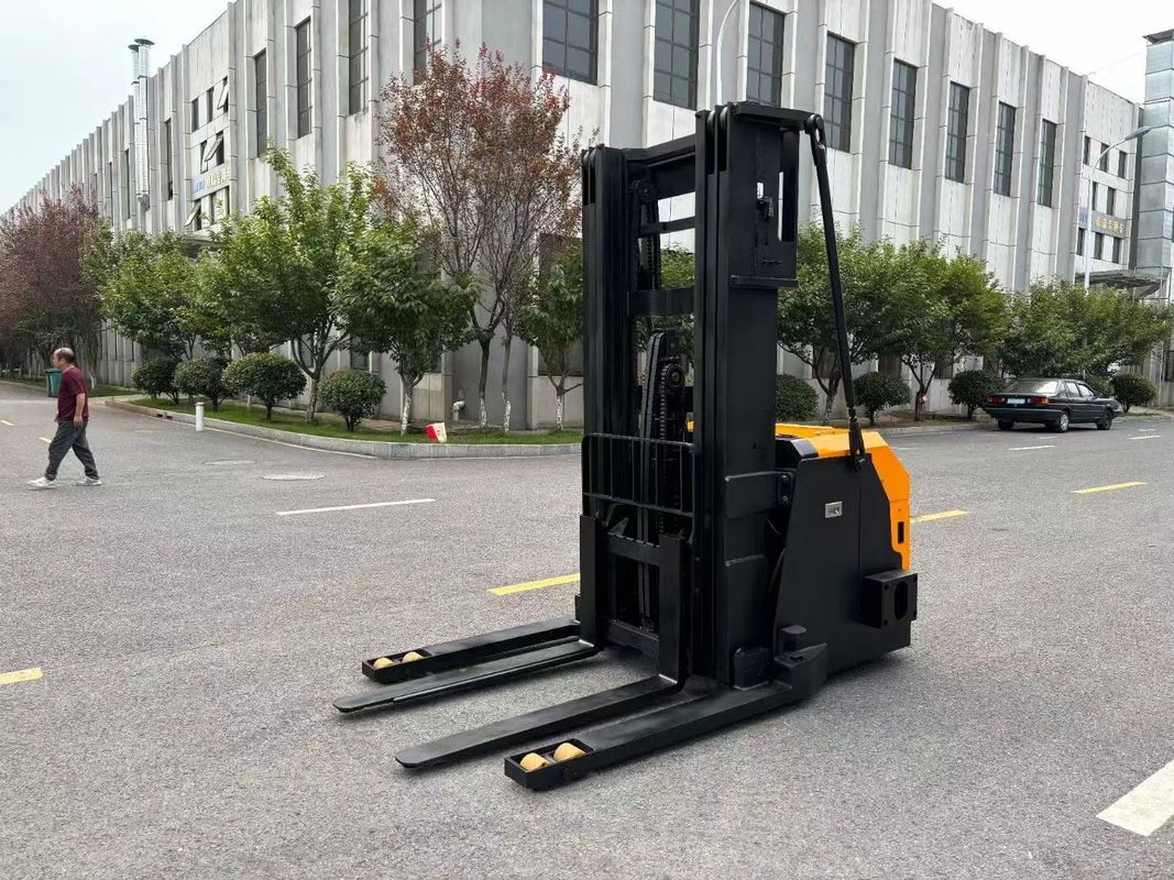 Non-standard Stacking AGB body Height 5000 mm Fork Leg Width 1380mm Curve Automatic Deceleration Device