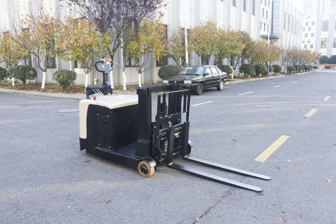 1.5 Tons Electric Counterbalance Forklift Truck   Double Cylinder  Wide View Mast