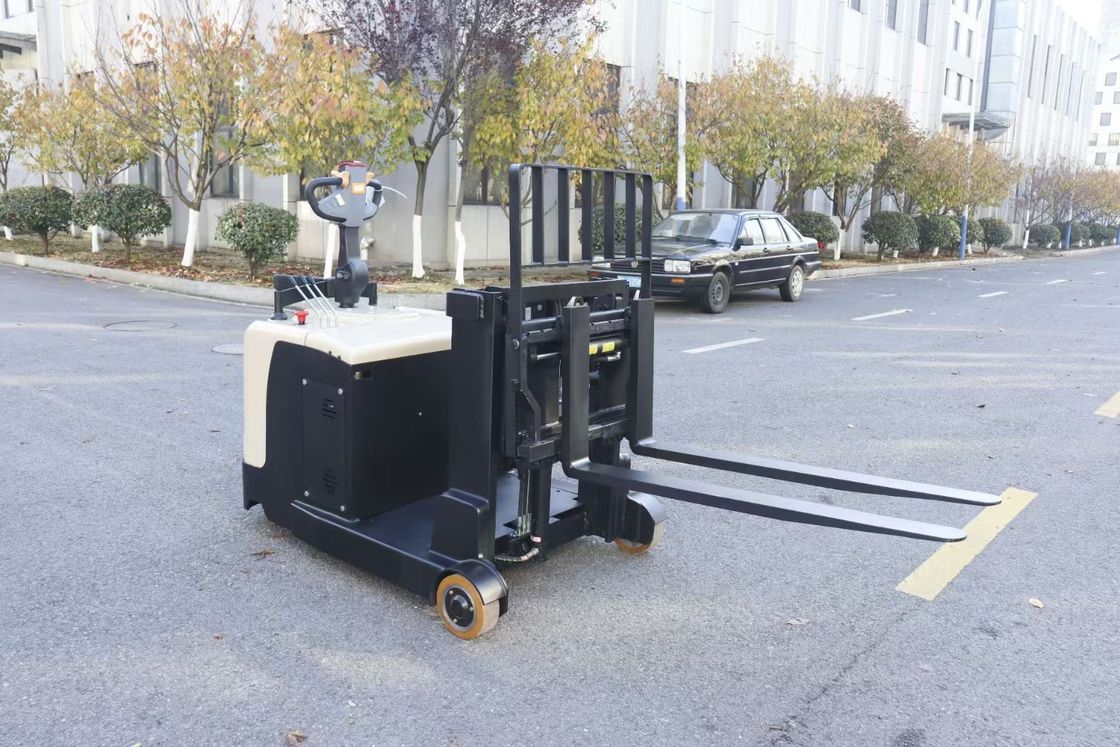 1.5 Tons Electric Counterbalance Forklift Truck   Double Cylinder  Wide View Mast