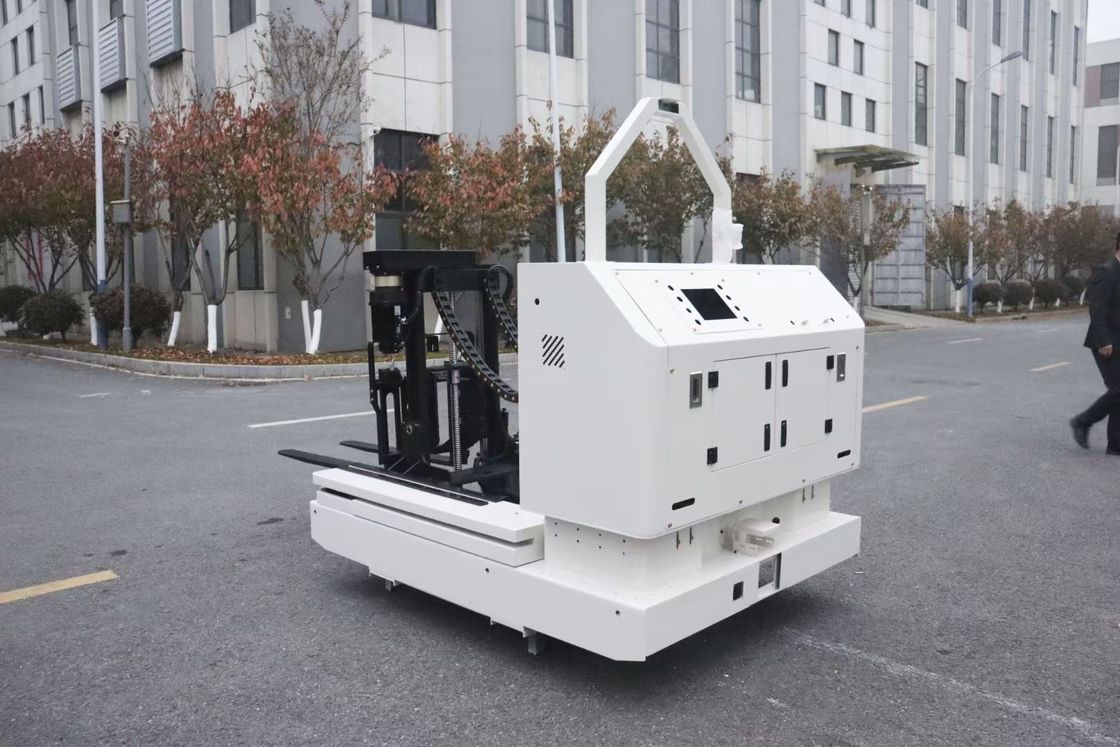 AGV Body  Electric Reach Forward Forklift Truck Four wheel Drive Four Turn Servo Motor Servo Driver